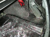 Шумоизоляция багажника. Первый слой - виброизоляция