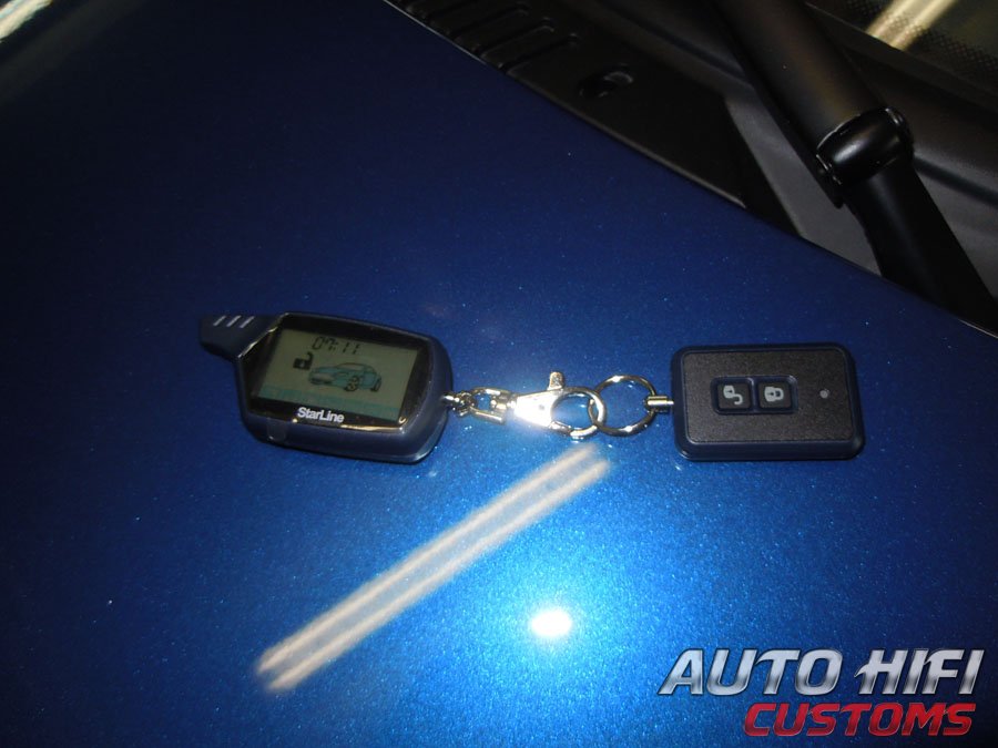 Установка автосигнализации StarLine B6 Dialog в Fiat Albea