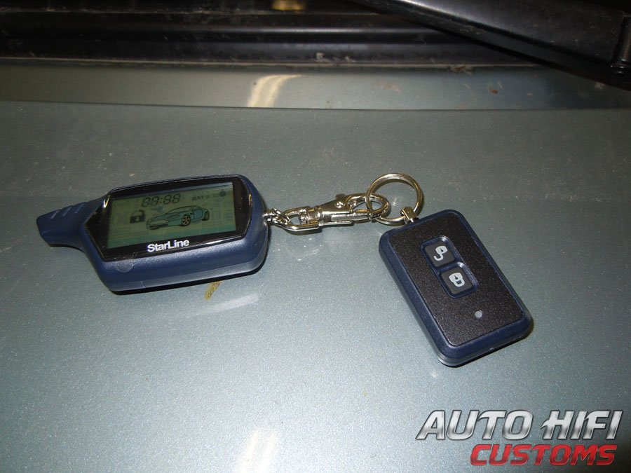 Установка автосигнализации StarLine B6 Dialog в Renault Logan
