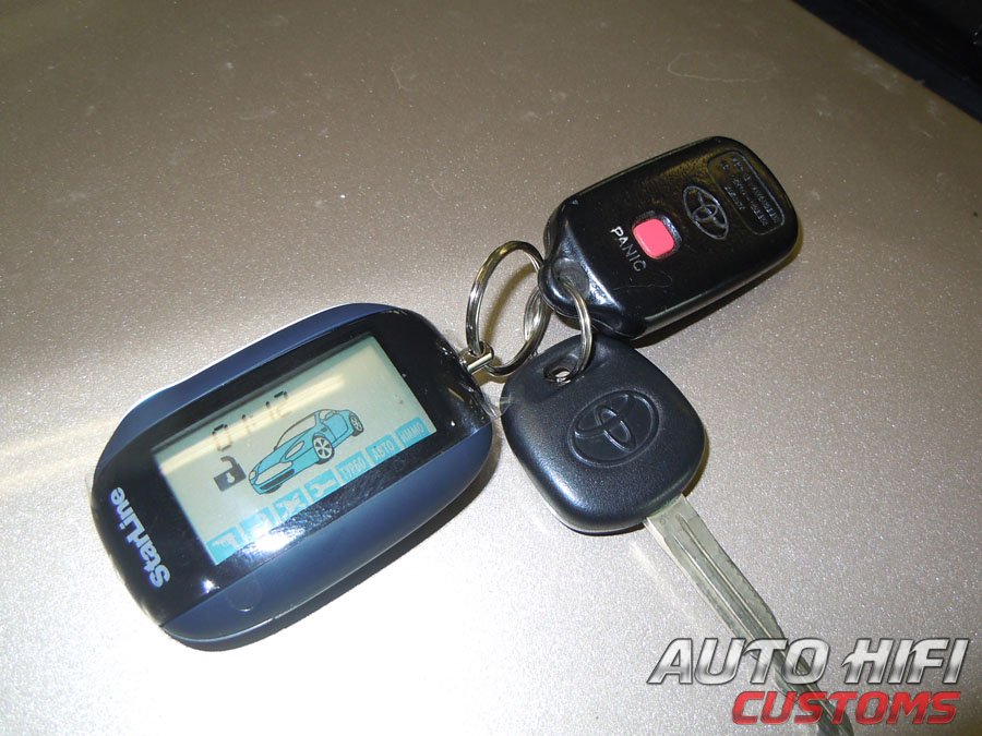 Установка автосигнализации StarLine B62 Dialog в Toyota Highlander
