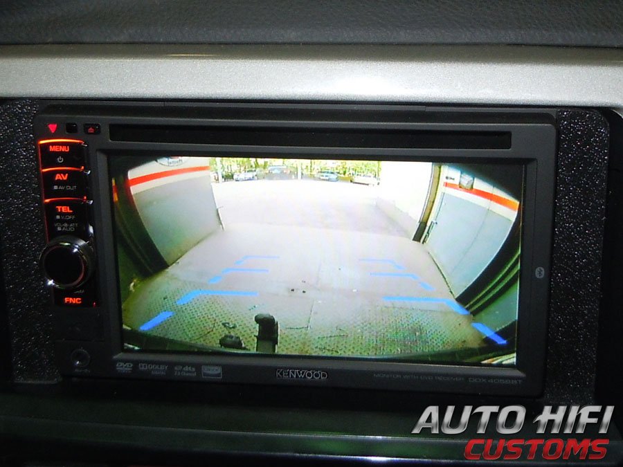 Установка камеры заднего вида AHC CA-003 в Toyota 4Runner