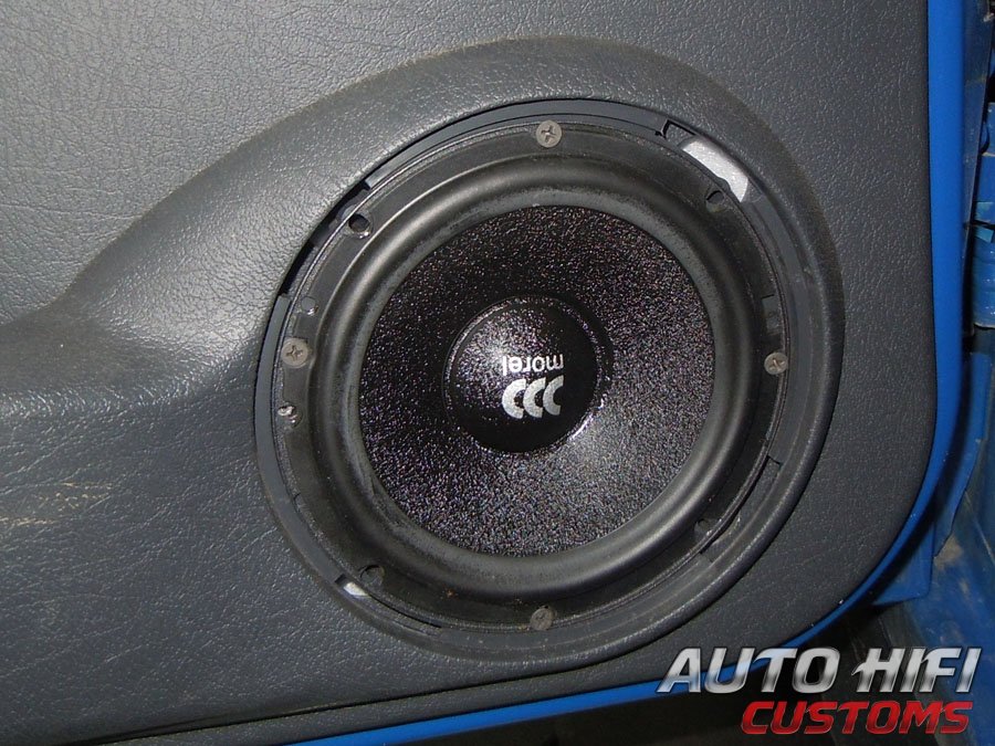 Установка акустики Morel Maximo 6 в Peugeot Partner