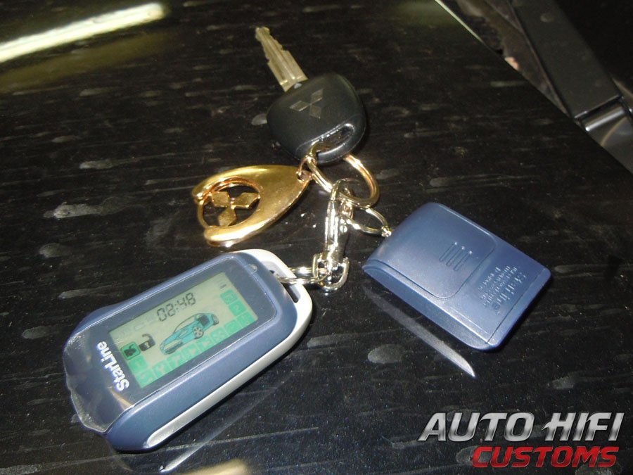 Установка автосигнализации StarLine B92 Dialog в Mitsubishi Pajero IV