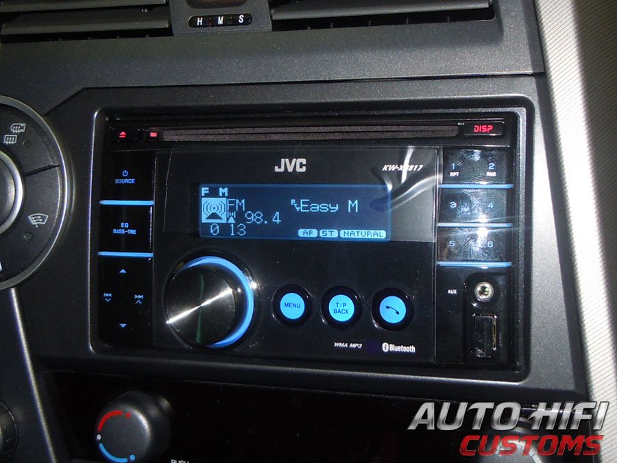 Установка автомагнитолы JVC KW-XR817EE в SsangYong Kyron