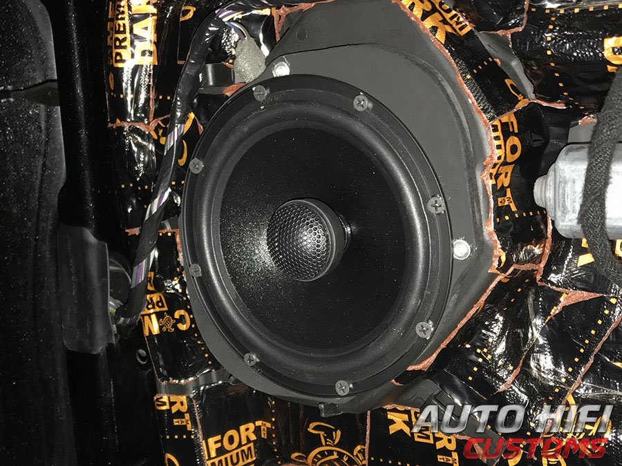 Установка акустики Eton PRX 170.2 в Ford Edge