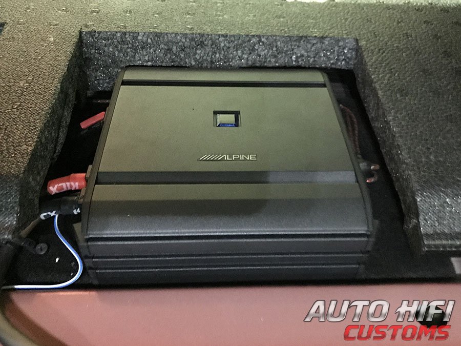 Установка усилителя Alpine S-A60M в Mazda 6 (III)