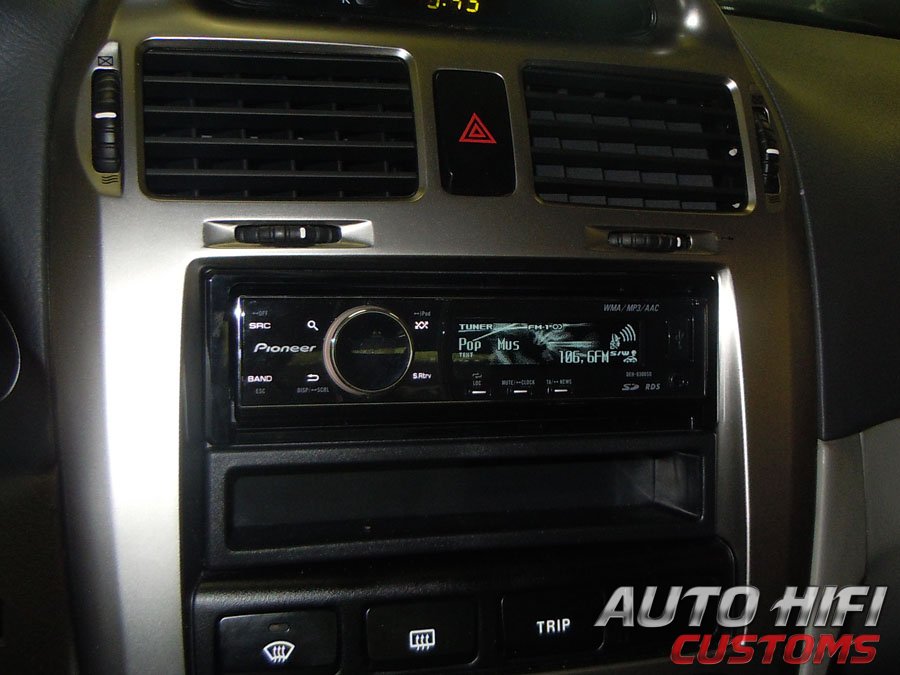Установка автомагнитолы Pioneer DEH-9300SD в KIA Cerato