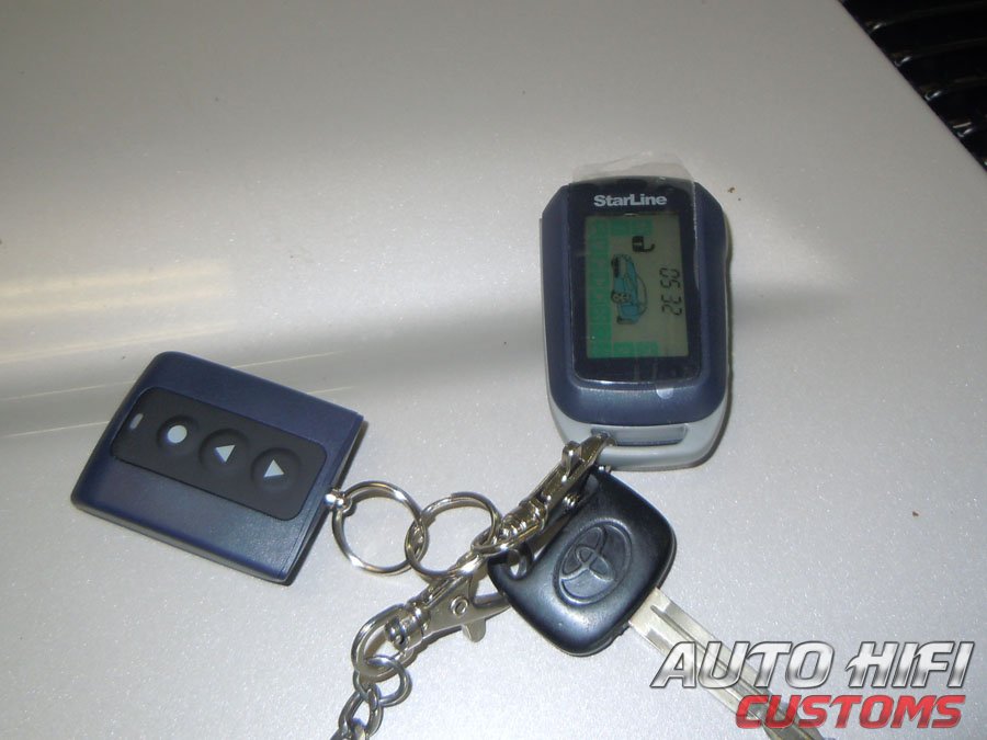 Установка автосигнализации StarLine A92 Dialog в Toyota Hilux