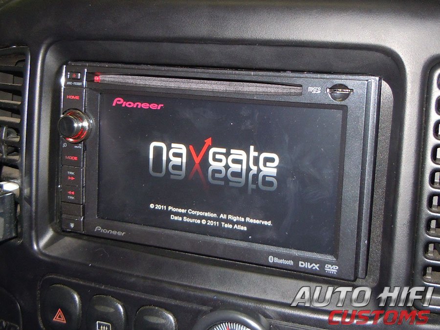 Установка автомагнитолы Pioneer AVIC-F930BT в Ford Maverick