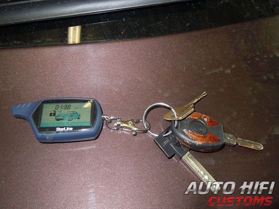Установка автосигнализации StarLine A91 Dialog в Mercedes E class (W124)