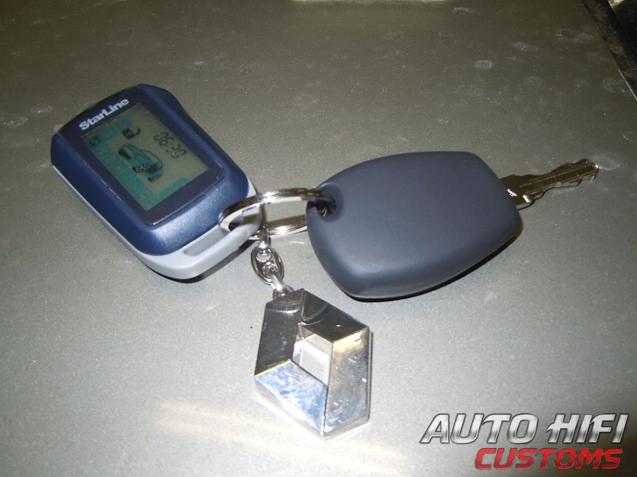 Установка автосигнализации StarLine A62 Dialog в Renault Sandero