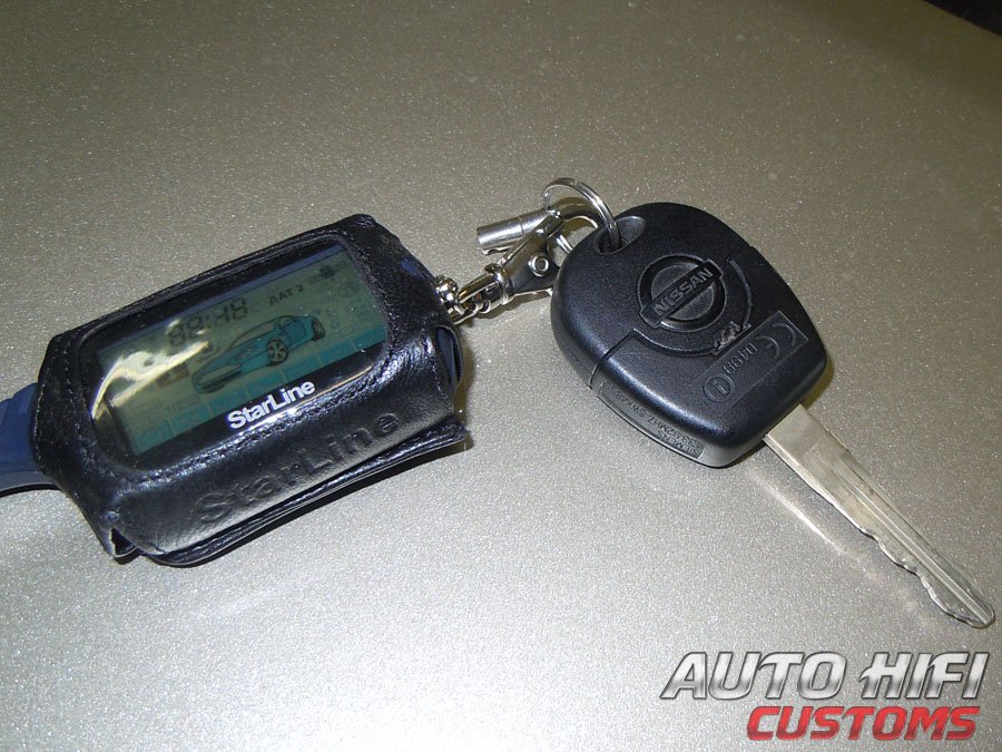 Установка автосигнализации StarLine A91 Dialog в Nissan Maxima