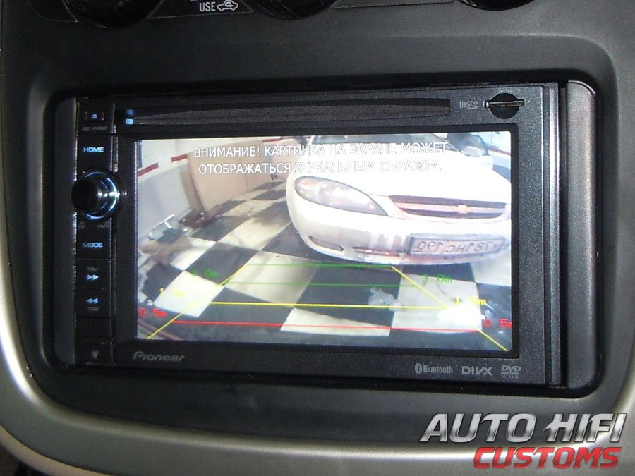 Установка камеры заднего вида AHC CA-003 в Toyota Highlander