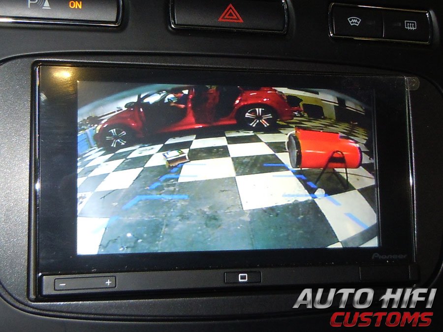 Установка камеры заднего вида AVEL AVS312CPR (#016) в Ford Mondeo 4 (Mk IV)