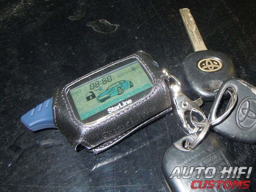 Установка автосигнализации StarLine A91 Dialog в Toyota Land Cruiser 100