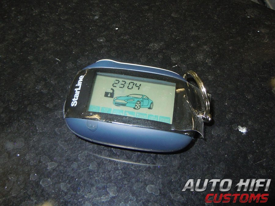 Установка автосигнализации StarLine B92 Dialog в Mitsubishi Outlander XL