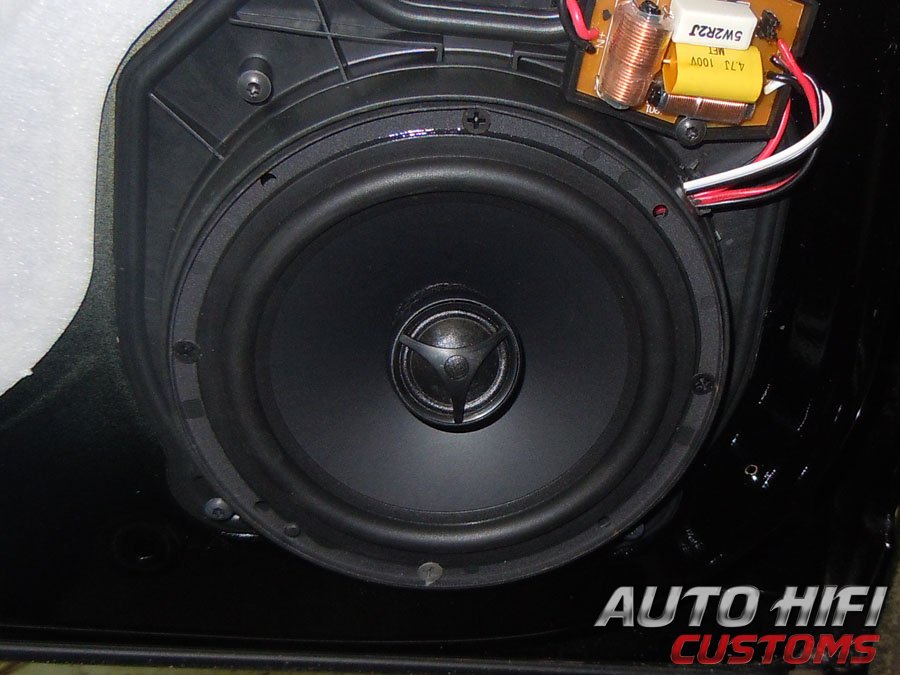 Установка акустики Morel Tempo Coax 6 в Citroen C4