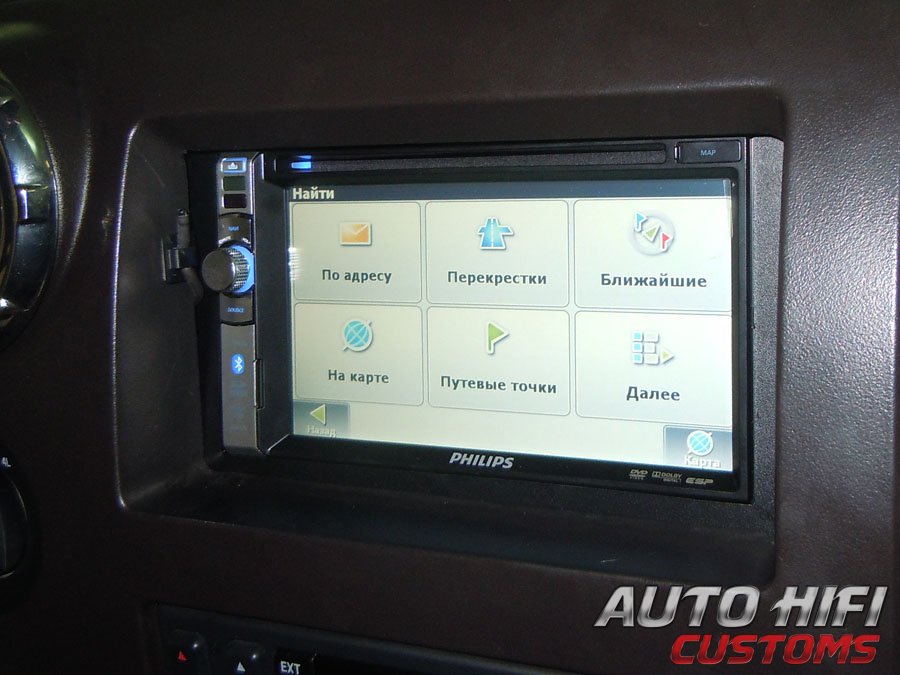 Установка автомагнитолы Philips CID2680 в Ford Expedition