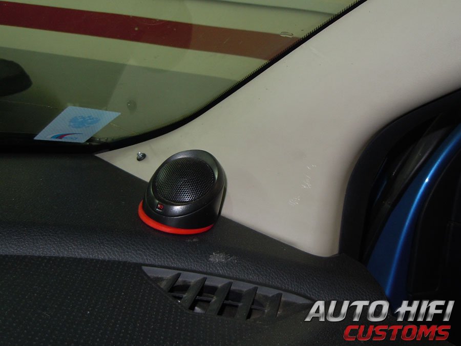 Установка акустики Morel Tempo 6 в Nissan Note