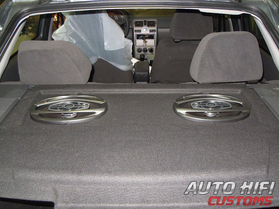 Установка акустики JVC CS-HX6958 в Lada Priora