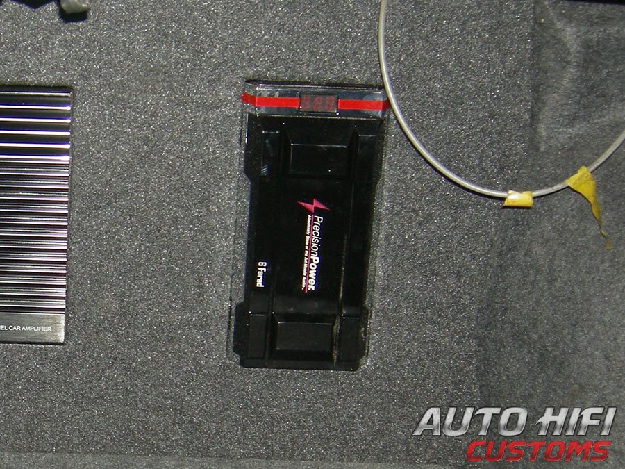 Установка конденсатора PPI C.6F в Mitsubishi Galant