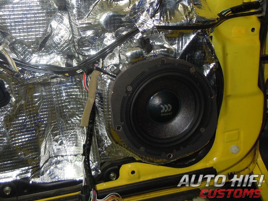 Установка акустики Morel Dotech Ovation 6 в Mazda 3 (II)