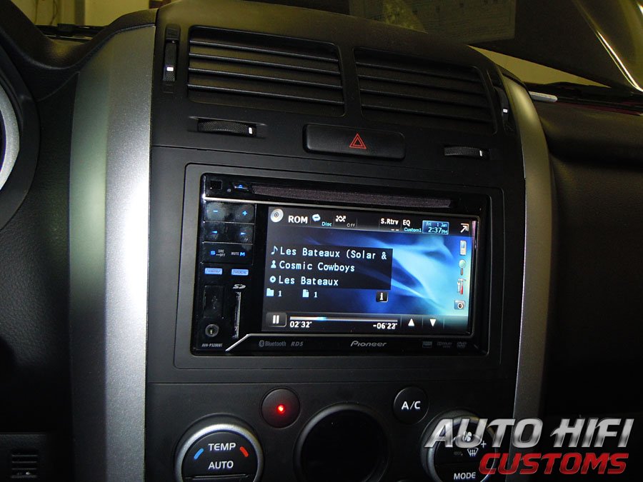 Установка автомагнитолы Pioneer AVH-P3200BT в Suzuki Grand Vitara