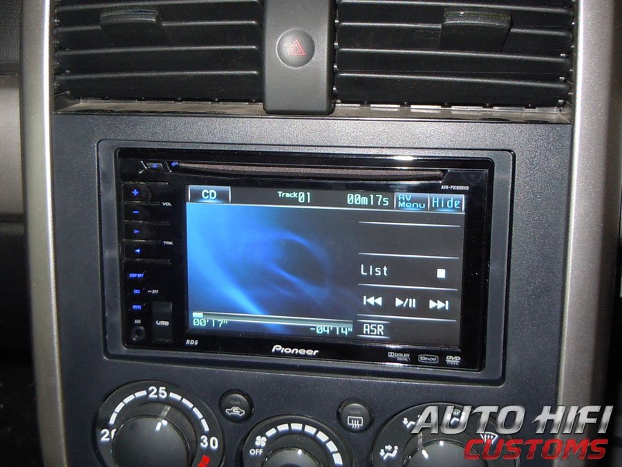 Установка автомагнитолы Pioneer AVH-P3100DVD в Mitsubishi Galant